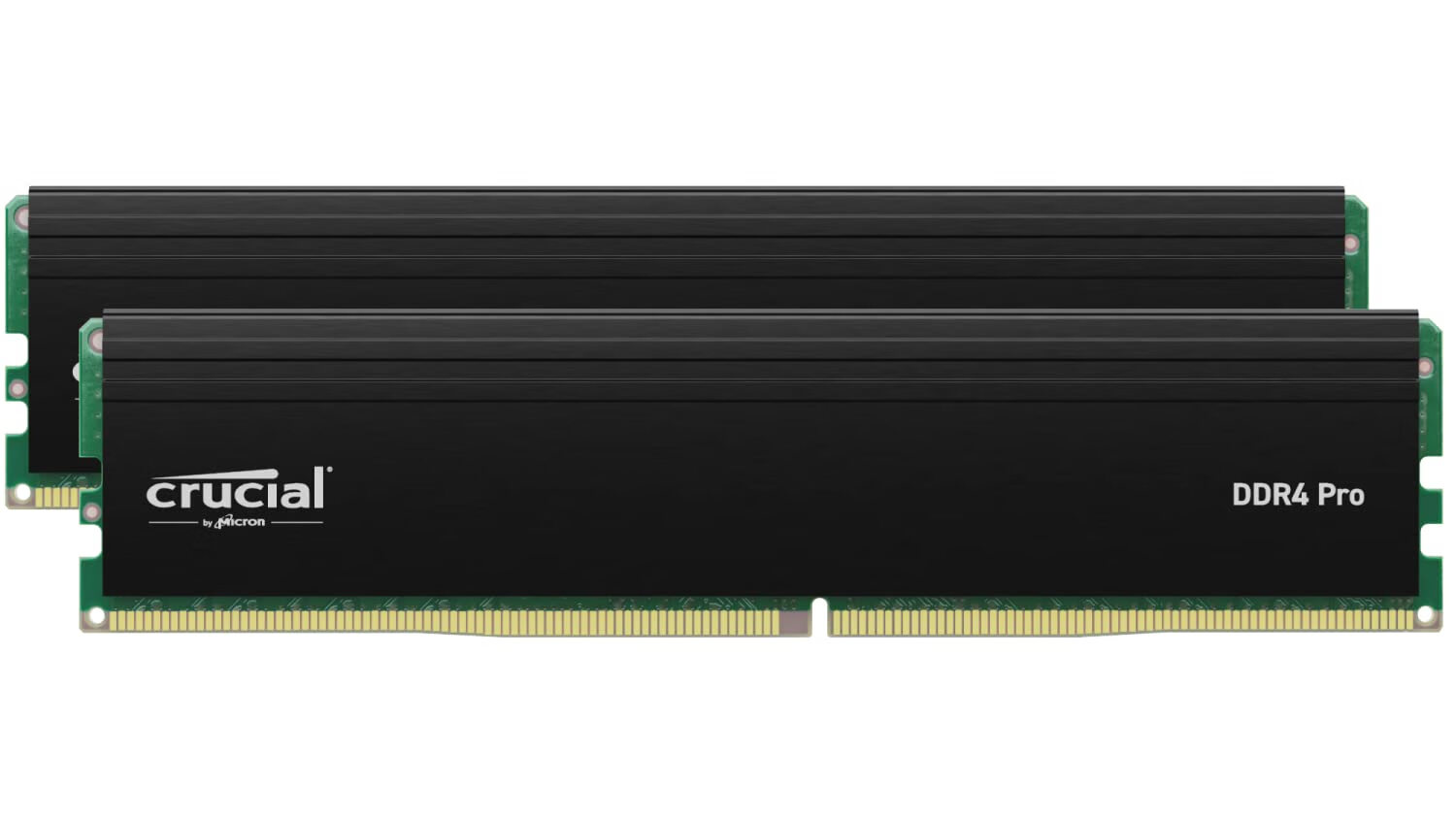 Crucial 32GB套装DDR4 3200MHz台式机内存条 2条16GB高性能电竞散热马甲条 288针兼容英特尔AMD锐龙
