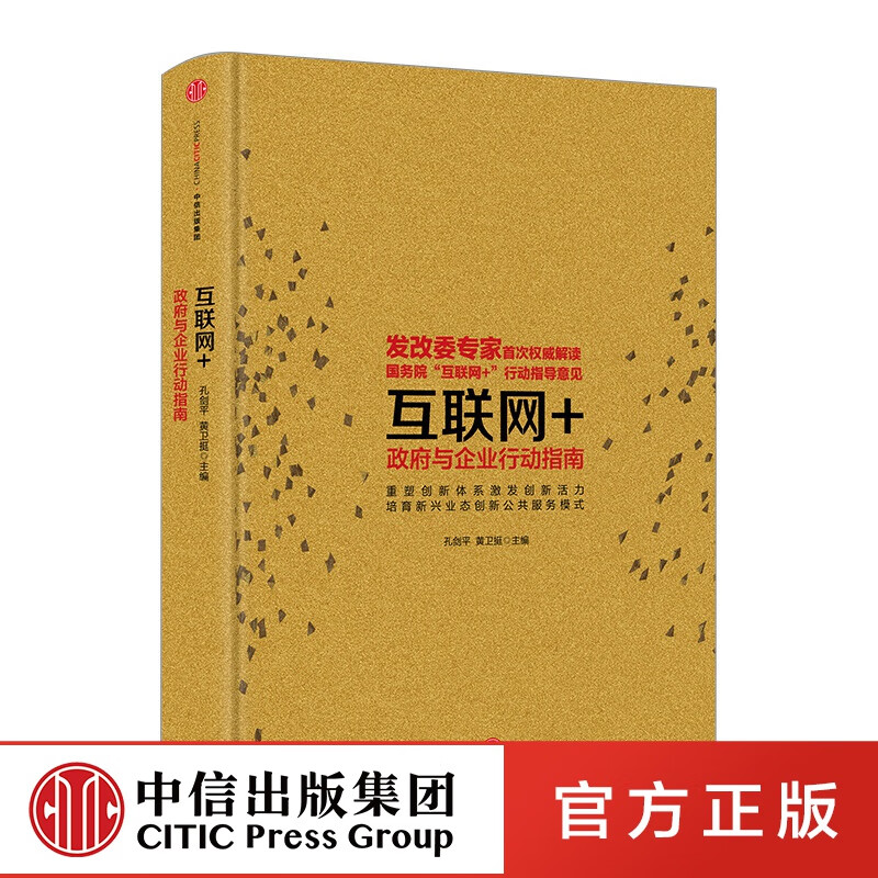 互联网+：政府与企业行动指南  中信出版社图书