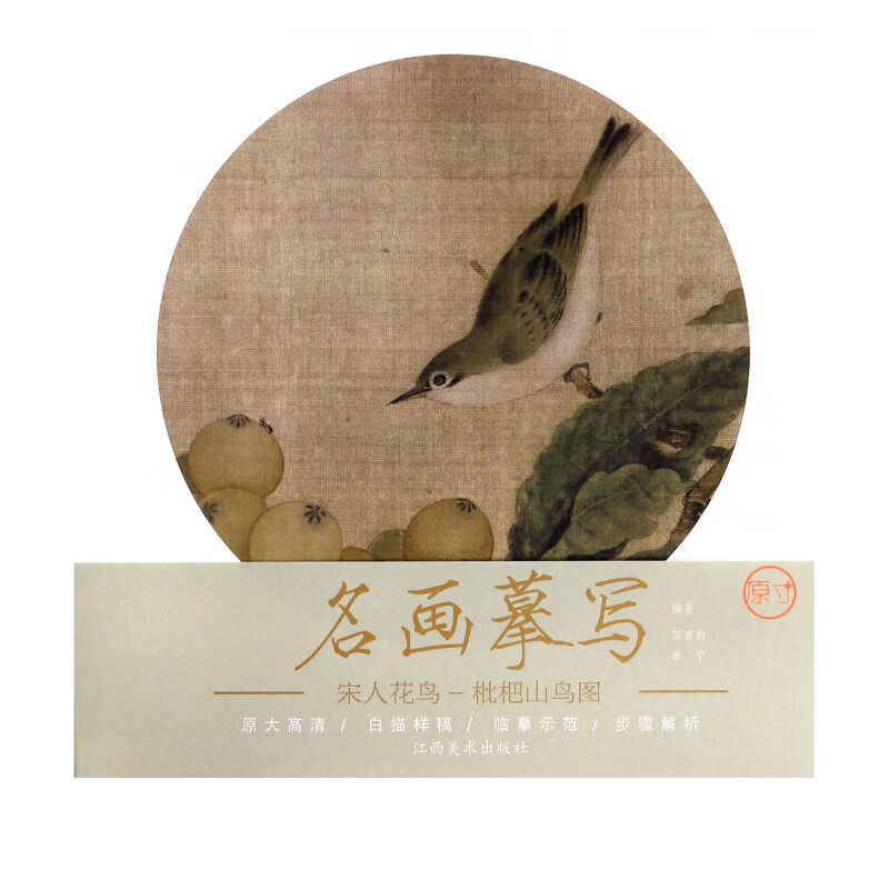 宋人花鸟(枇杷山鸟图)/名画摹写