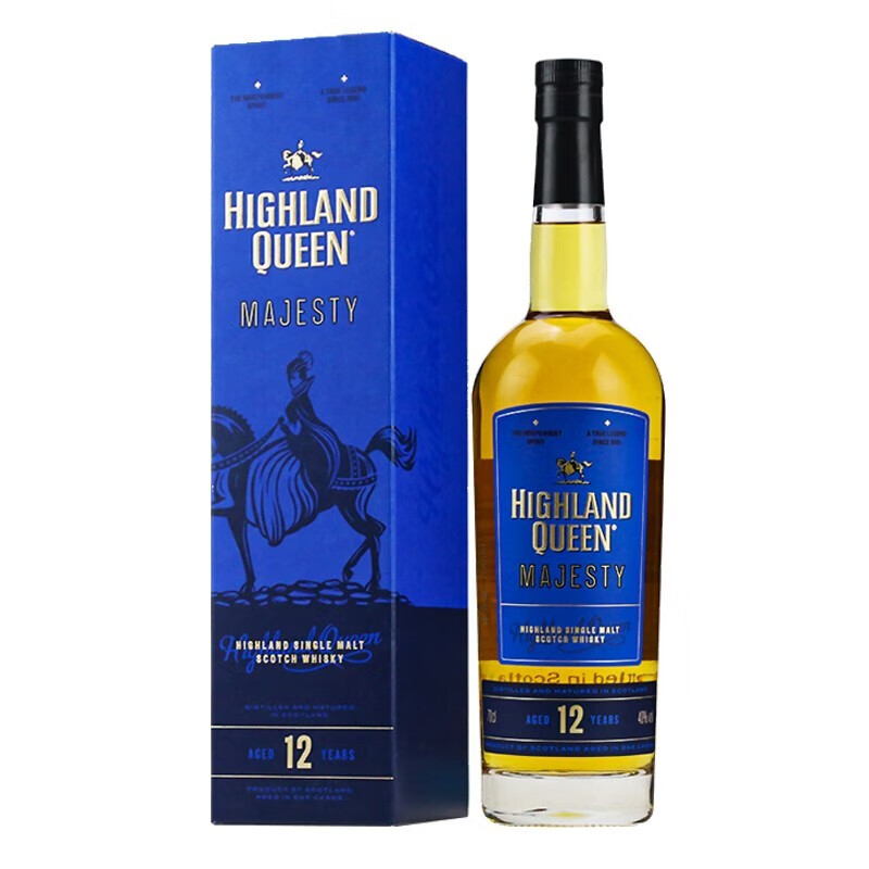 ߵŮHIGHLAND QUEEN ոߵصһѿʿ Ӣԭƿ700ml 12굥һѿ