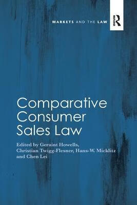 预订comparative consumer sales law