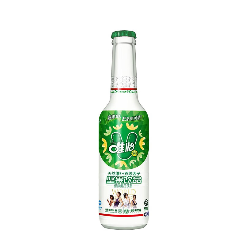 唯怡(viee)玻璃瓶装花生奶植物蛋白饮料6瓶火锅伴侣 花生奶245ml*6瓶