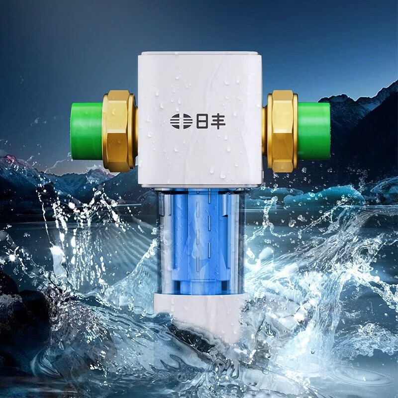 日丰广东佛山新款前置过滤器净水器冲洗四代全屋过滤器通用型 qz101