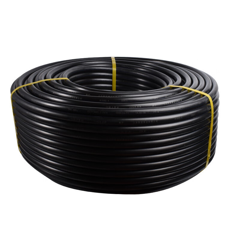 君吻pe水管pe管pe水管自来水管热熔管4分6分1寸给水管黑塑料硬管20 20