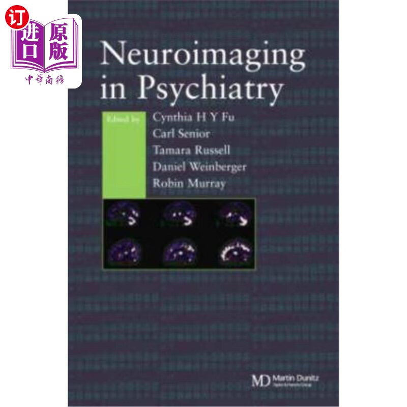 海外直订医药图书neuroimaging in psychiatry 精神病学中的神经影像