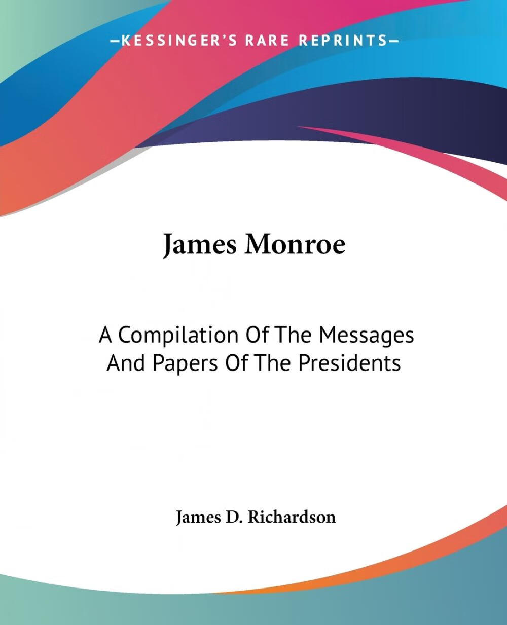 【预售 按需印刷】james monroe