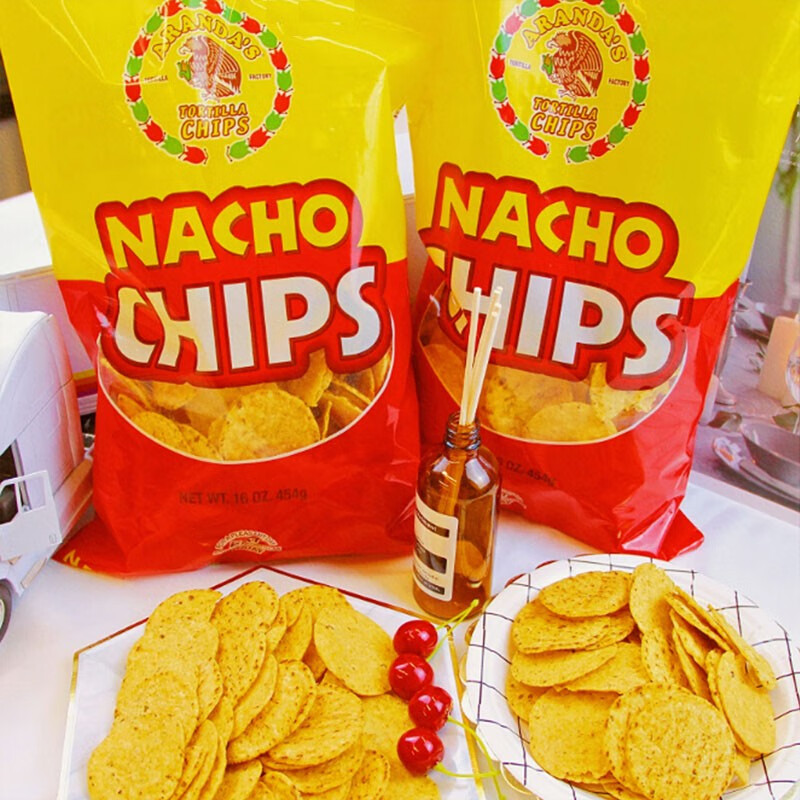 clceys)美国进口 玉米片 墨西哥风味粗粮零食办公休闲零食 原味玉米片