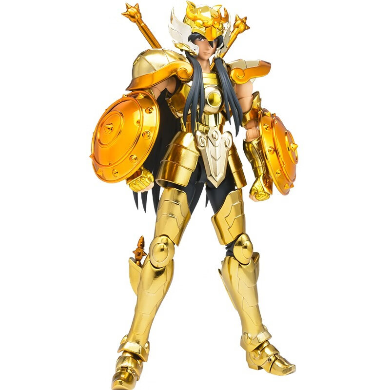万代（BANDAI） 圣衣神话EX 黄金圣斗士 手办模型玩具 天秤座 紫龙 18cm