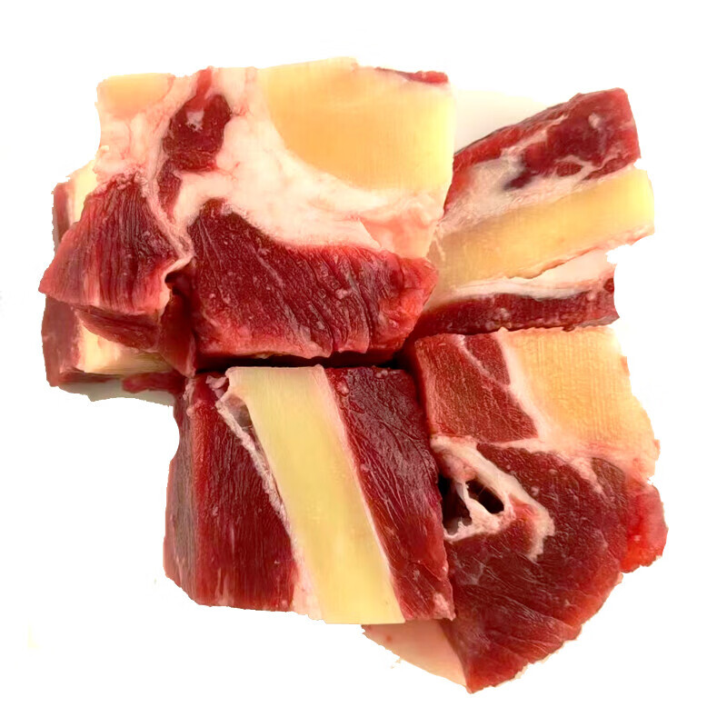 伊舜国产新鲜牛板筋牛大筋牛筋牛肉筋生鲜牛肉筋头巴脑牛杂烧烤食材 板筋带肉2000克