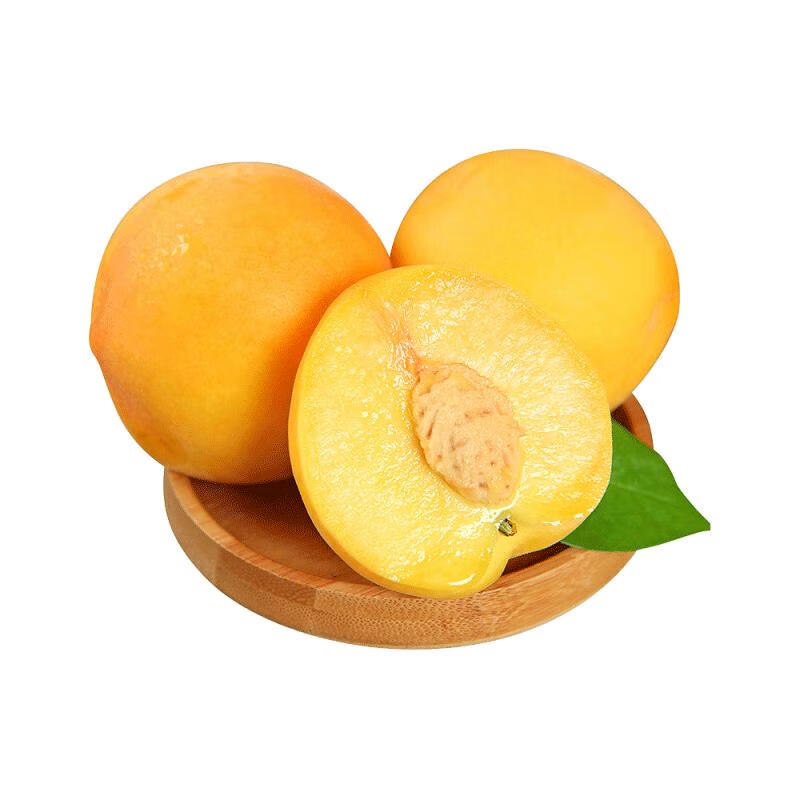 京鲜生 国产黄金蜜桃4粒 单果180g以上 新鲜桃子 生鲜时令水果