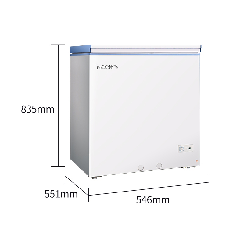 新飞96升冷藏冷冻转换迷你家用冰柜小冷柜一级能效能放在卧室吗？
