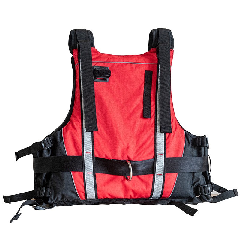 百舟pfd救援救生衣快速解脱大浮力消防应急救援救生衣 红色