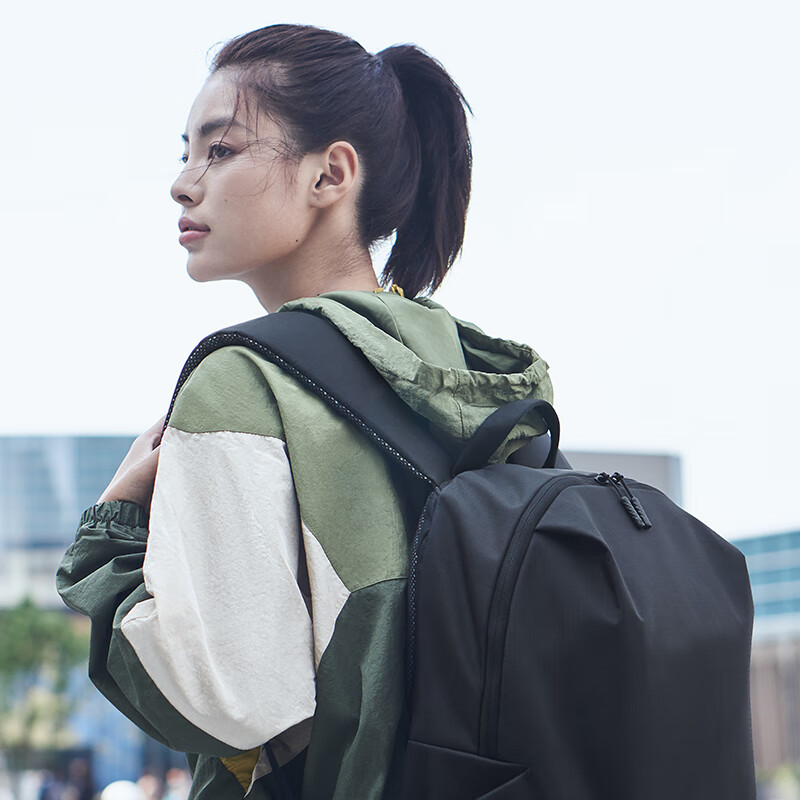 小米（MI）休闲运动双肩包 男女笔记本电脑包 时尚背包学生书包 黑色