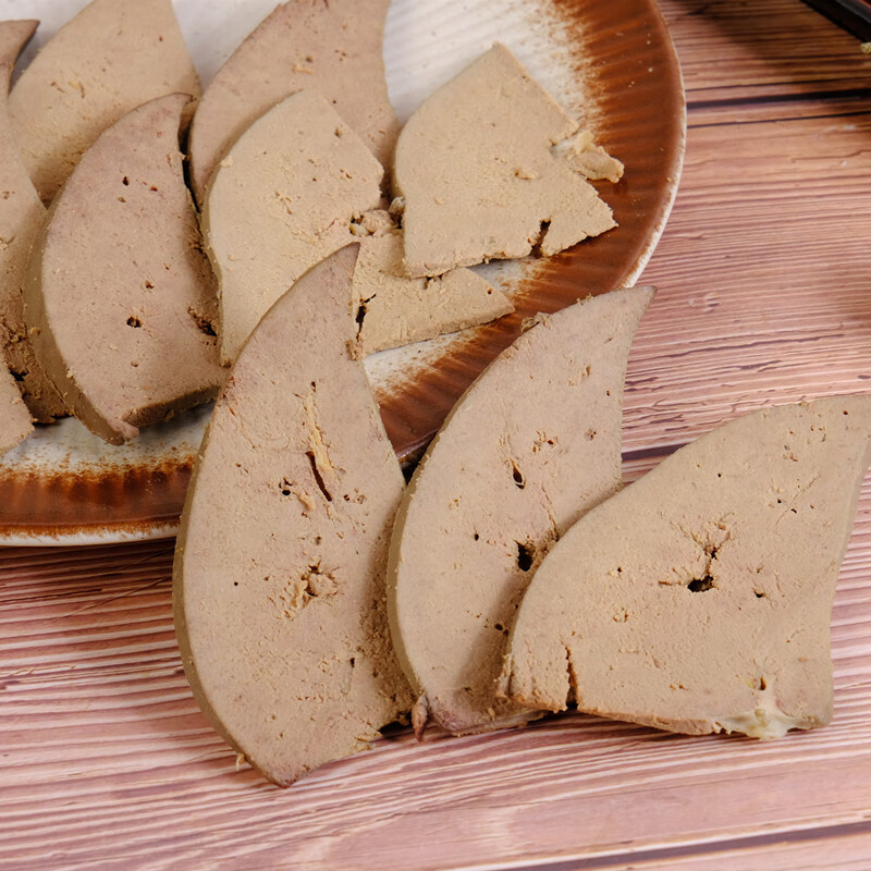 正宗五香猪肝东北杀猪菜哈尔滨特产饭店即食盐水卤猪肝凉拌下酒菜