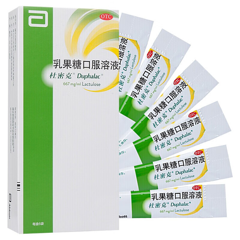 杜密克 乳果糖口服溶液 15ml*6袋    1盒装