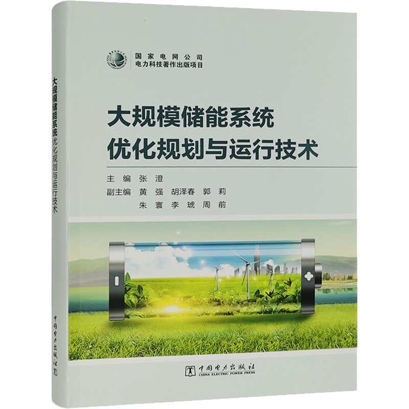 大规模储能系统优化规划与运行技术 图书
