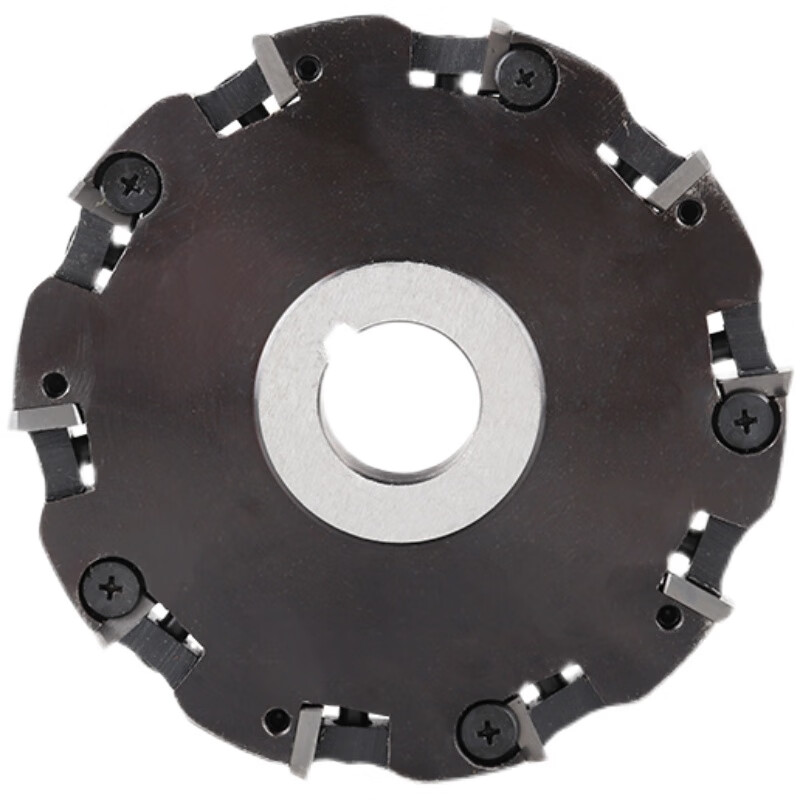 乐子君 三面刃铣刀铣刀盘铣刀片圆盘铣刀160片式刀盘数控可转位盘铣刀