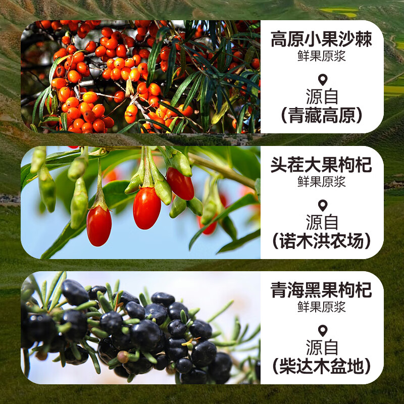 伊禧堂特优级红枸杞宁夏枸杞250g头茬无熏硫免洗送礼送长辈 三杞原浆礼盒装1800ml