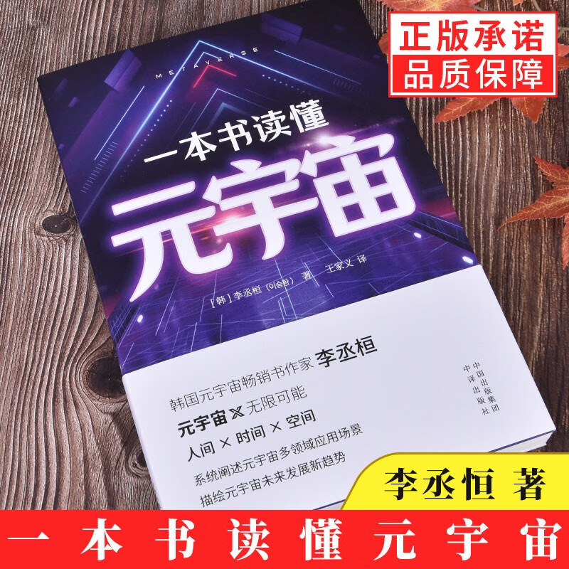 一本书读懂元宇宙 李丞桓 元宇宙未来发展新趋势 中译出版社