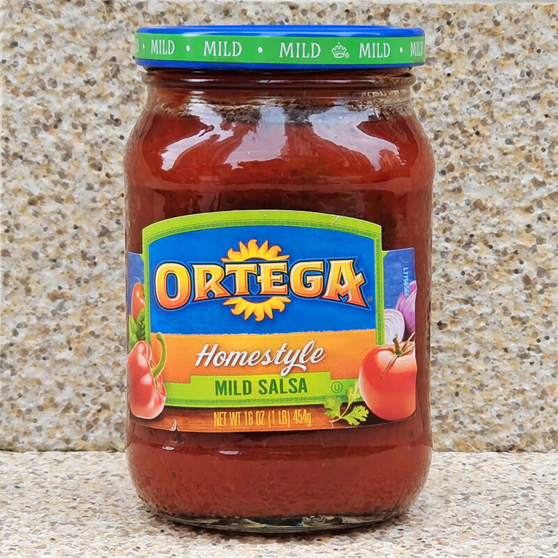 美国微辣莎莎酱萨尔萨辣酱休闲玉米蘸酱塔可玉米饼酱ortega salsa 微