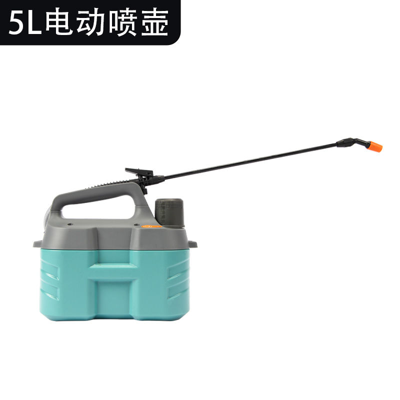 电喷壶电动喷雾器锂电池充电园艺农用多功能浇水壶-浩驰 5升 2200毫安