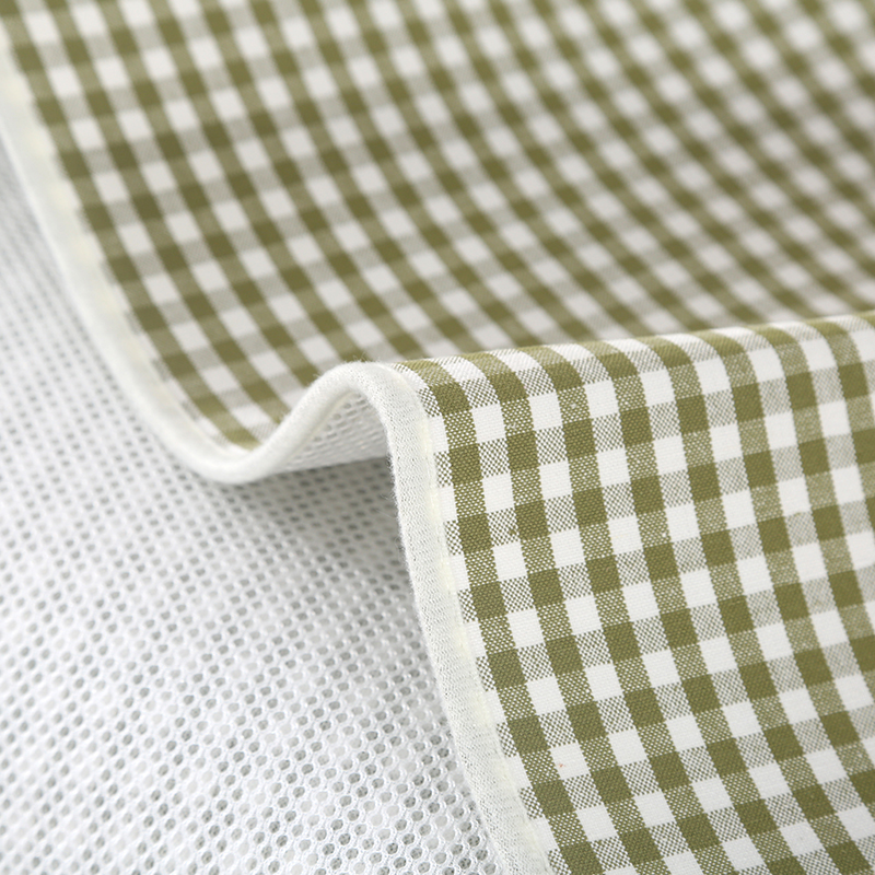 凉意婴幼儿苎麻凉席夏季新生宝宝用品童床凉席幼儿园午睡透气吸汗凉席 橄榄绿宝宝席 60*100cm