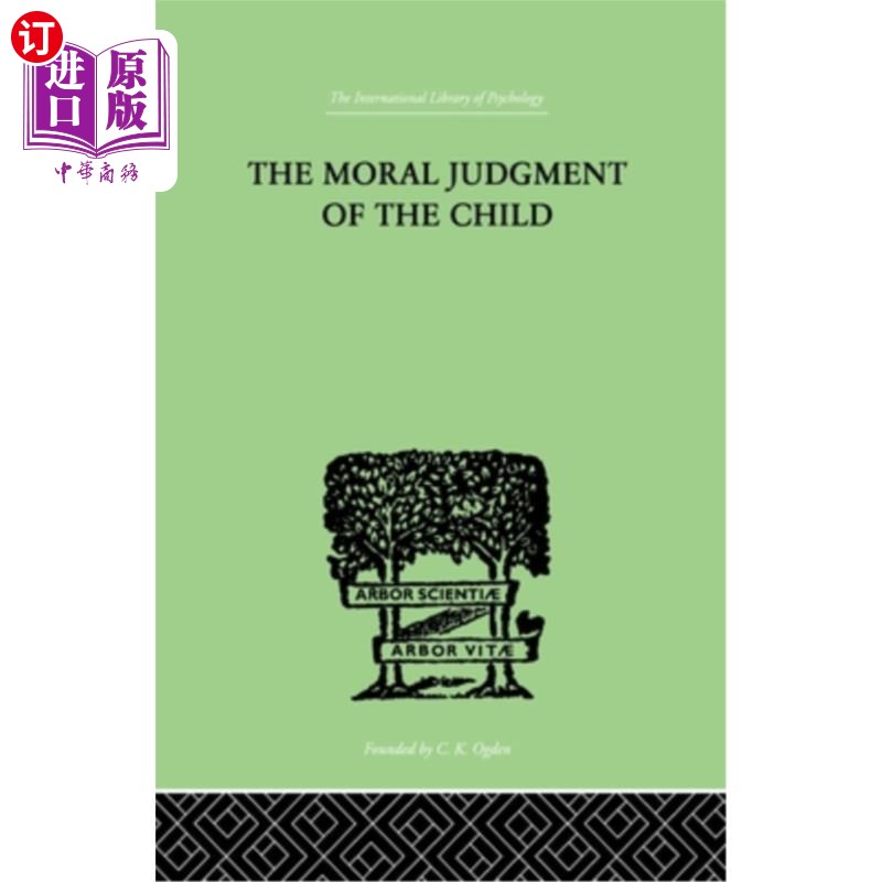 海外直订医药图书the moral judgment of the child: the