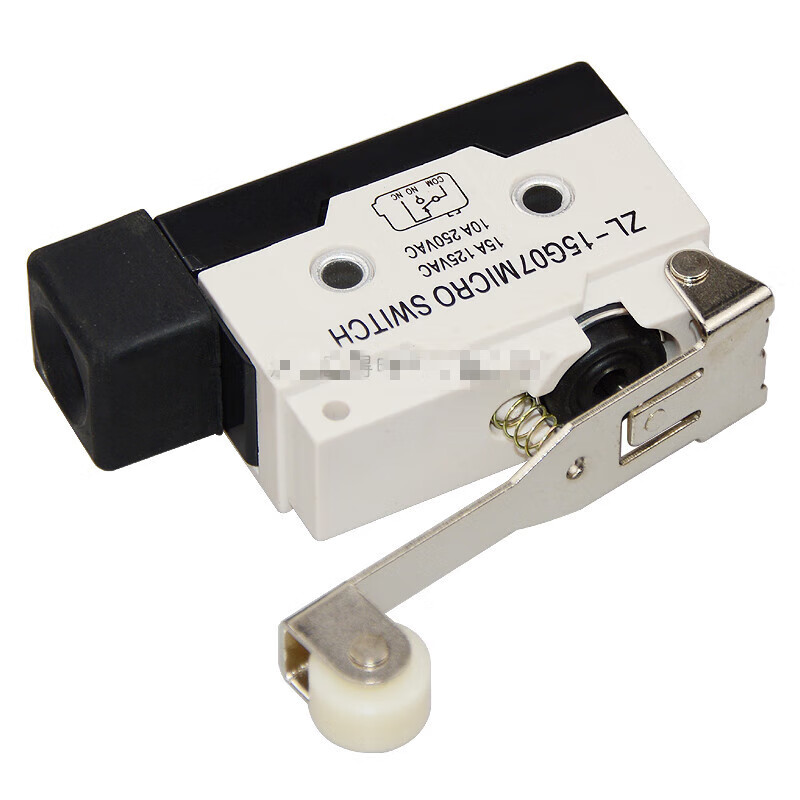 以琛定制zl-15g07微动开关 小型限位开关 面板安装滚轮摆杆式 行程开