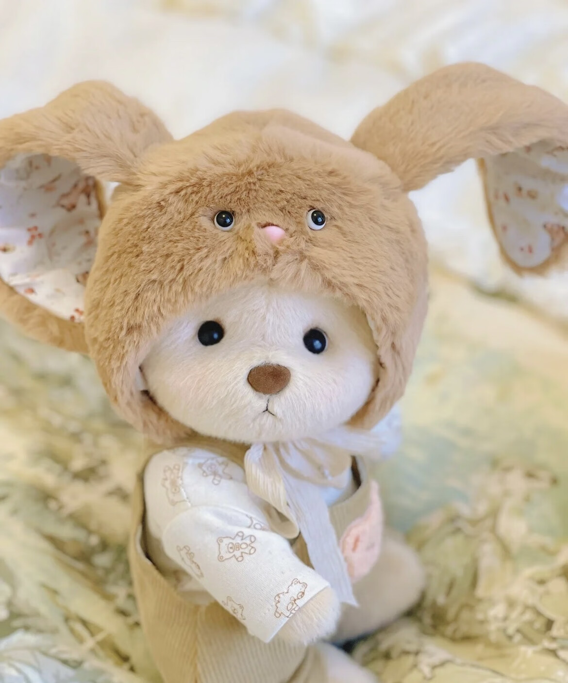 凡小熊【礼盒包装】手工伊莉熊关节小熊玩偶娃娃毛绒玩具生日礼物送