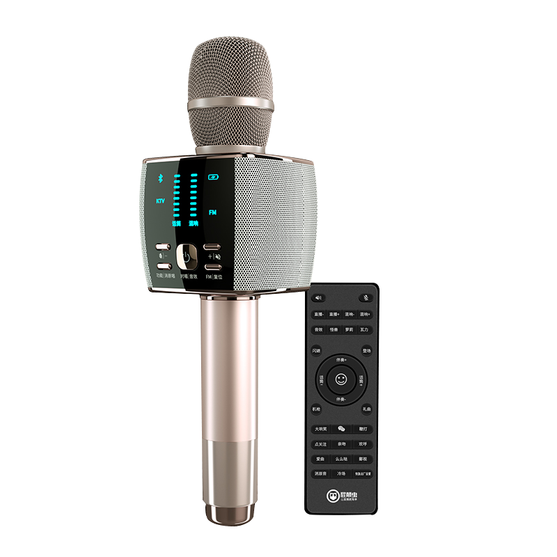 屁顛蟲(chóng)（Hifier） F2PRO話筒音響一體麥克風(fēng)無(wú)線內(nèi)置聲卡套裝直播設(shè)備全套手機(jī)唱歌全民K歌電視手機(jī)通用K歌寶新款 F2PRO（送耳機(jī)+麥套+K歌棒）