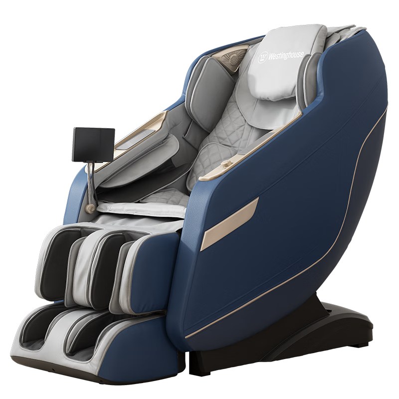 西屋（Westinghouse）S320家用全身按摩椅3D送老人零重力多功能太空舱自动电动按摩椅按摩沙发送老人爸妈生日年货节礼物 S320普鲁士蓝【产品新升级+性价比推荐】