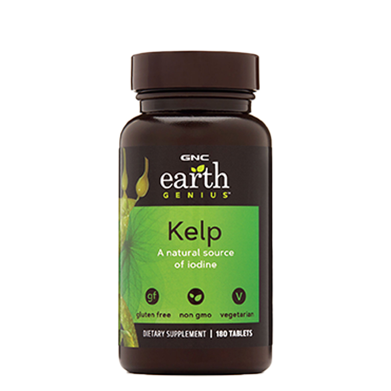 美国海藻碘元素180粒碘片缺碘补碘食品甲状腺大脖子品 腺大脖子品