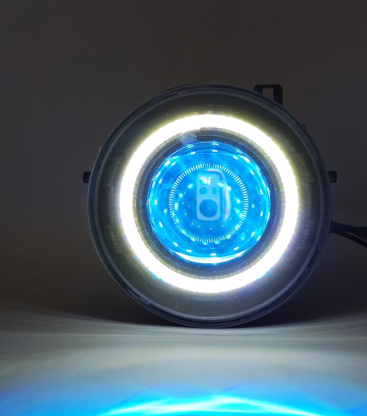 适用于小龟王大灯总成改装led超亮车灯小龟电动车双光透镜专治远光狗