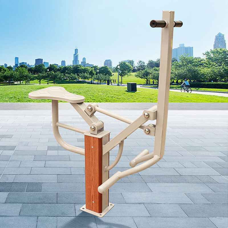 英辉(invui)塑木骑马机 健身路径户外健身公园广场健身器材骑马器