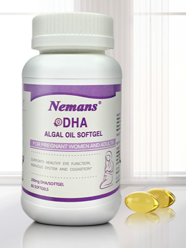 原纽曼斯孕妇专用dha海藻油哺乳孕期60粒