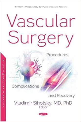 预订Vascular Surgery: Procedures, Complications and