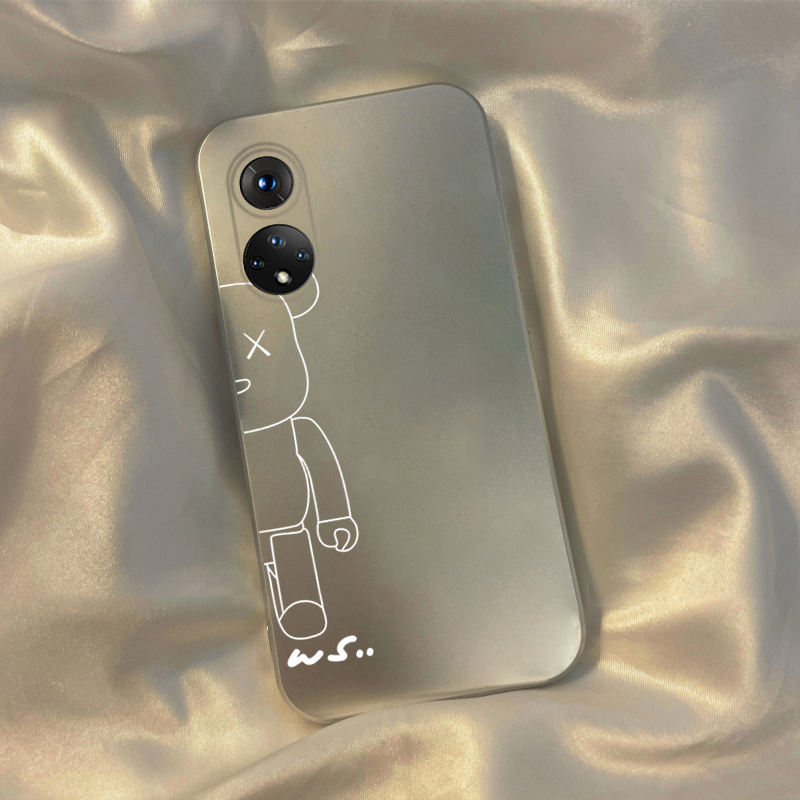 waidm 华为荣耀手机壳银色新款全包防摔电镀honor情侣硅胶保护套高级