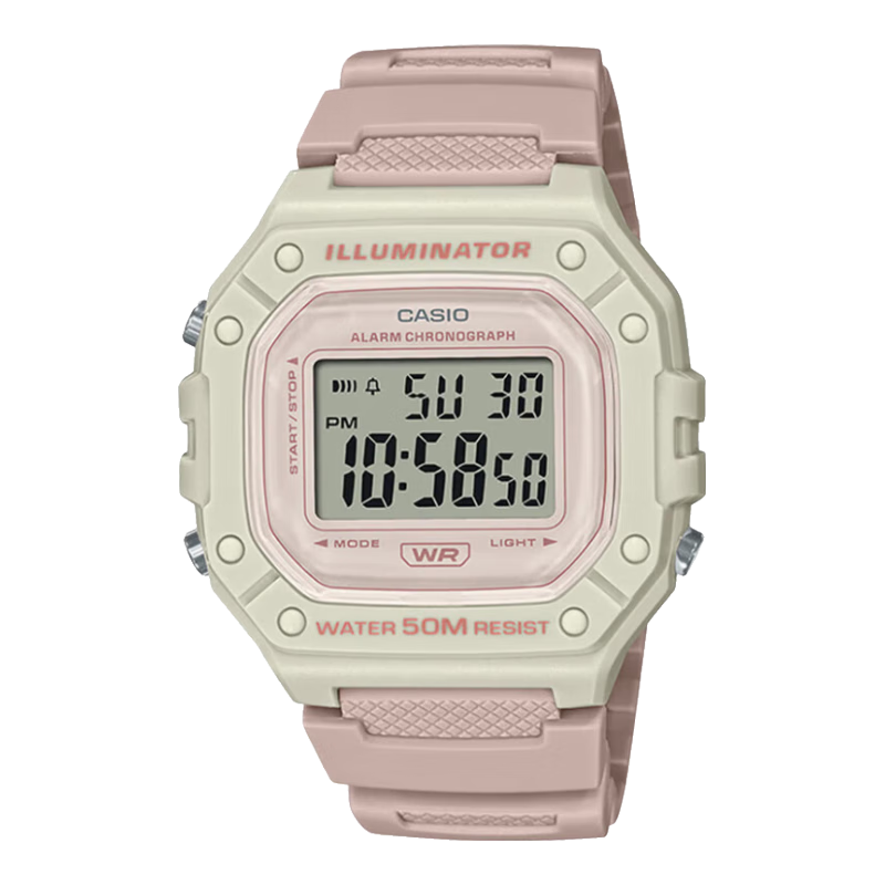 ŷCASIOŷֱСˮԵӱ쭰ͬŮѧ˶ֱ W-218HC-4A2 134.99Ԫ