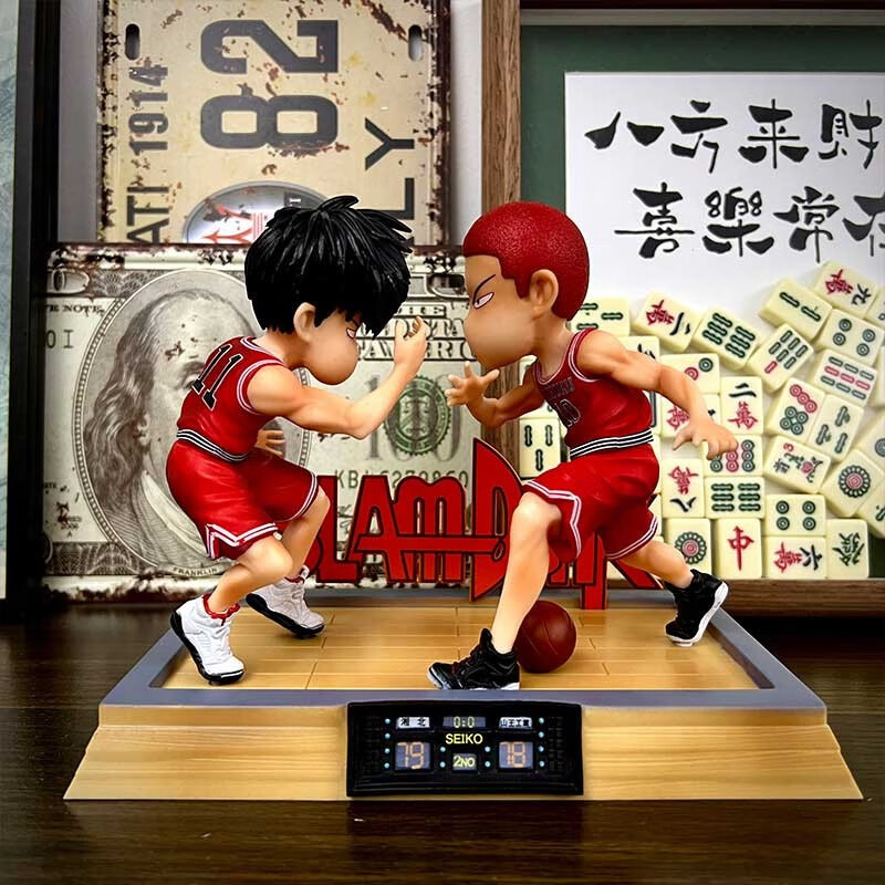 摆件湘北五虎樱木花道流川枫 动漫礼物送男生 q版世纪击掌【16cm】