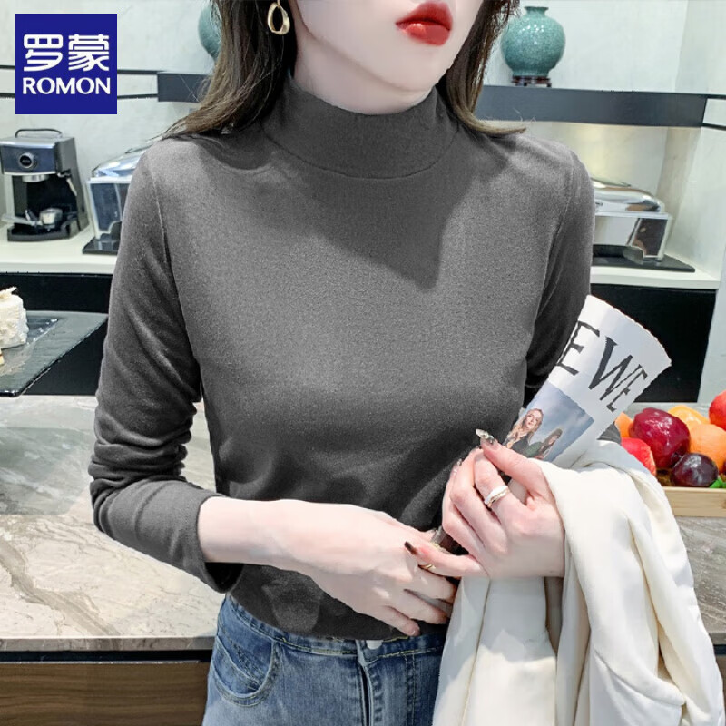 ���ɣ�ROMON�����ʰ����t��Ů���＾2025�¿ɫ�����Ůʿ�����ڴ������ ��ɫ XL76.44Ԫ