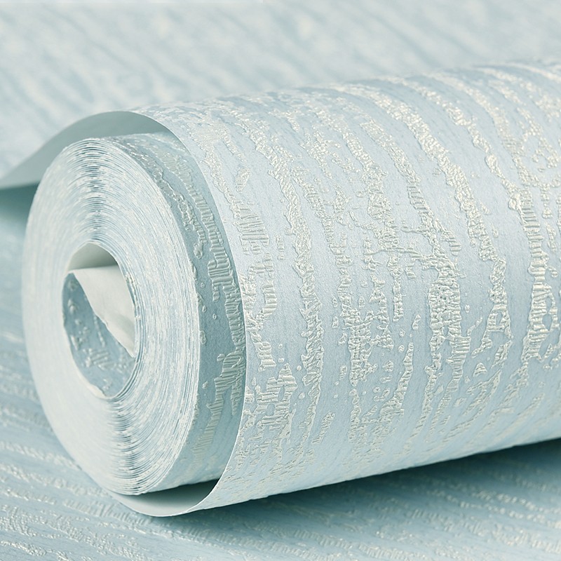 沪达墙纸现代简约3d素色无纺布墙纸客厅加厚硅藻泥卧室温馨纯色背景