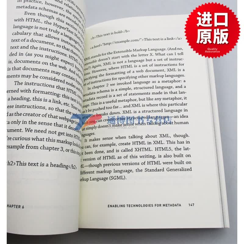 元数据 MIT新概念丛书 Metadata 英文原版数据与编程 Jeffrey Pomerantz 英文版进口原版英语书籍