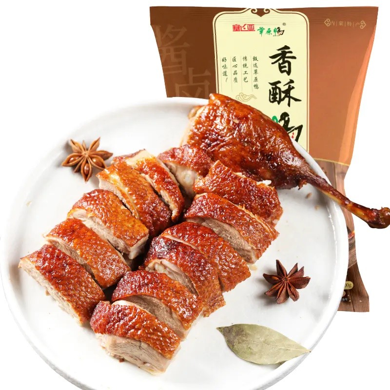 塞飞亚草原鸭香酥鸭800g 香酥鸭