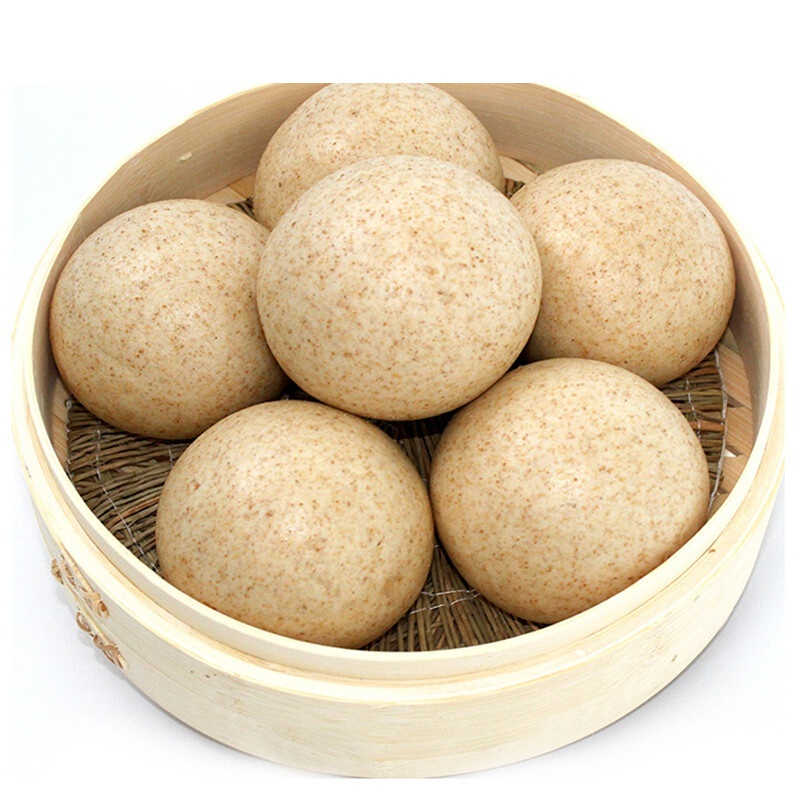 健身饱腹代餐 儿童老人纯手工杂粮全麦馒头20个热量脂肪孕妇早餐食品