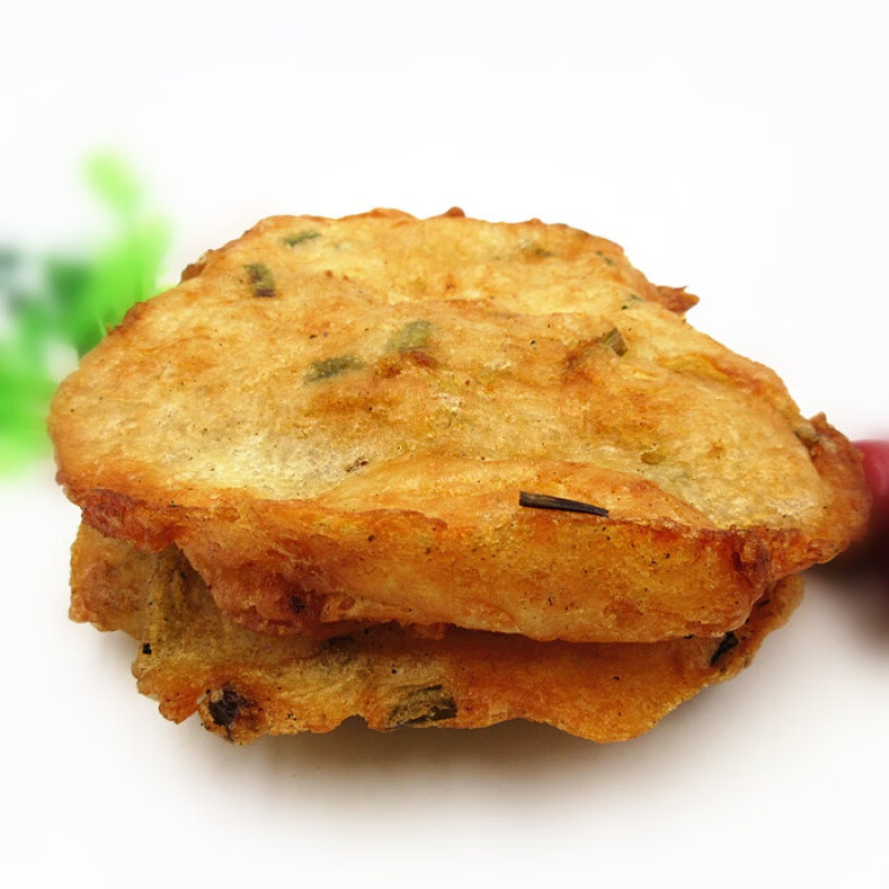 虎钢馋莆田特产传统小吃油炸葱饼 点心油炸荷饼一件5个二件顺丰