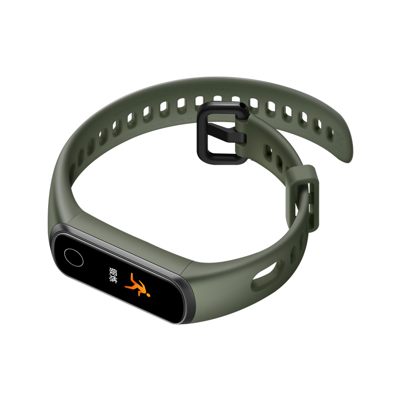 荣耀手环5i 橄榄绿 高清彩屏智能运动手环 表盘市场 睡眠、血氧检测 智能心率 50米防水 USB随充