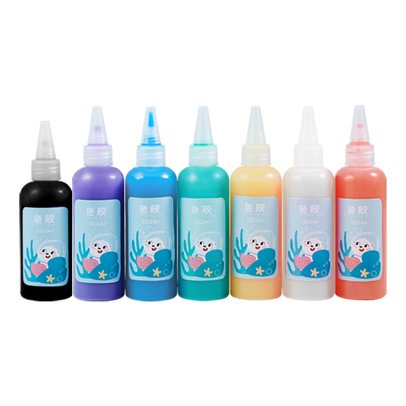 朵发（DUOFA）水精灵7瓶套装 神奇水宝宝水晶泥水晶灵儿童玩具diy手工制作材料