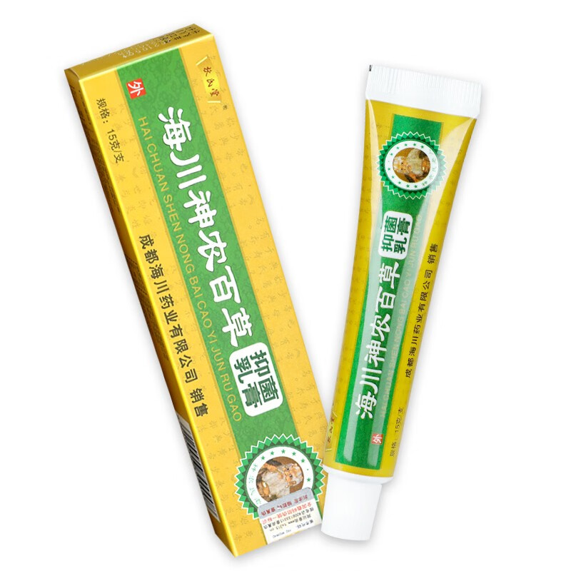 扶氏堂 海川神农百草膏15g乳膏 1盒装