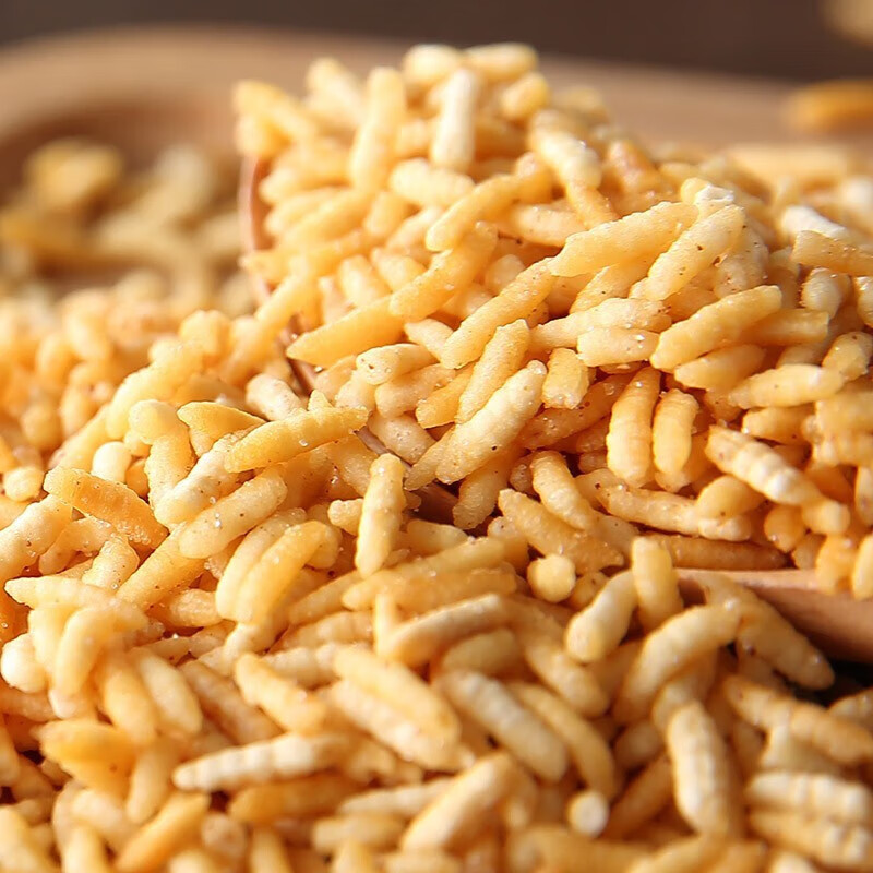味滋源 每日坚果炒货干果孕妇零食休闲零食 宅家小点心 炒米120g/袋 3袋 1件