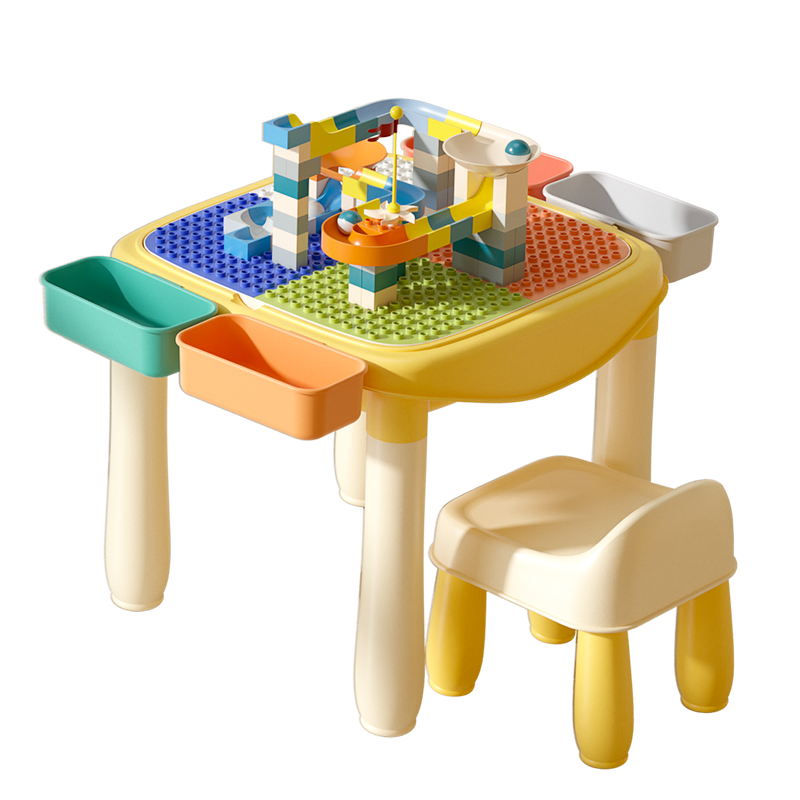 澳乐儿童积木学习桌：家长必选的好帮手|怎么看京东积木桌商品历史价格